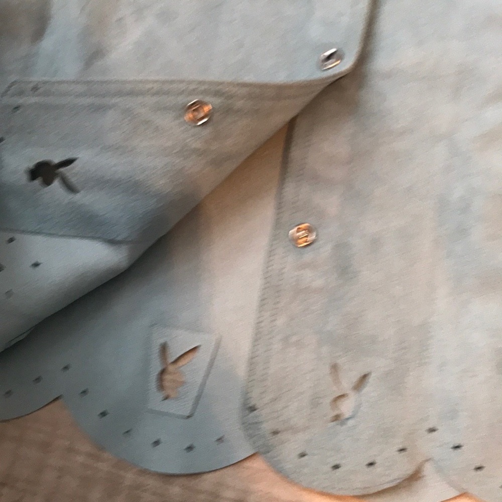 PLAYBOY LEATHER SKIRT - Picture 6 of 6